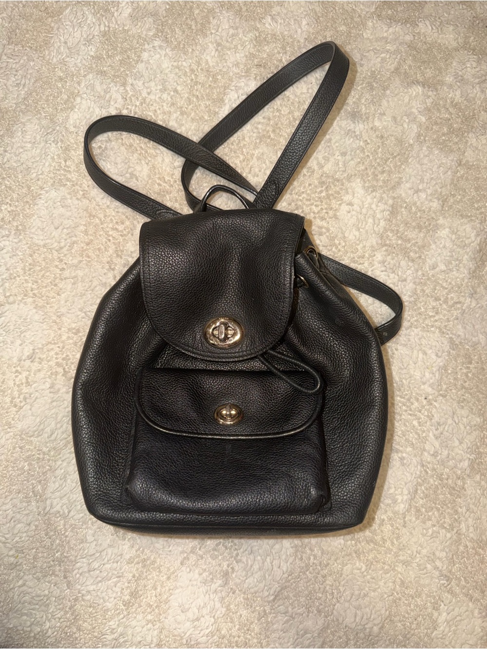Coach Turnlock Mini Backpack